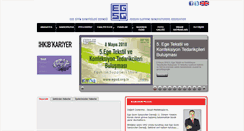 Desktop Screenshot of egsd.org.tr